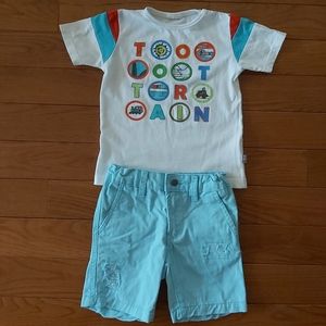 Super cute toddler boys matching set